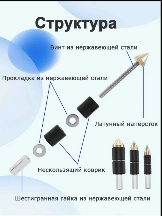 Комплект заглушки для воды в трубе