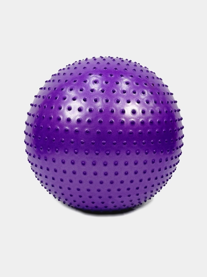 Мяч для фитнеса и йоги с шипами, Fitball, с насосом, 75-85-95 см
