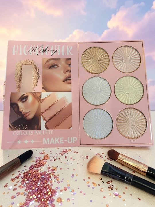 Kitob shaklidagi ten ko'zoynak palitrasi, qizarish,yashiruvchi,Moccoallure 94 xil rang