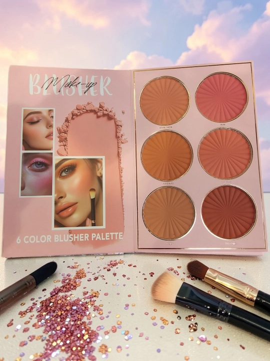 Kitob shaklidagi ten ko'zoynak palitrasi, qizarish,yashiruvchi,Moccoallure 94 xil rang