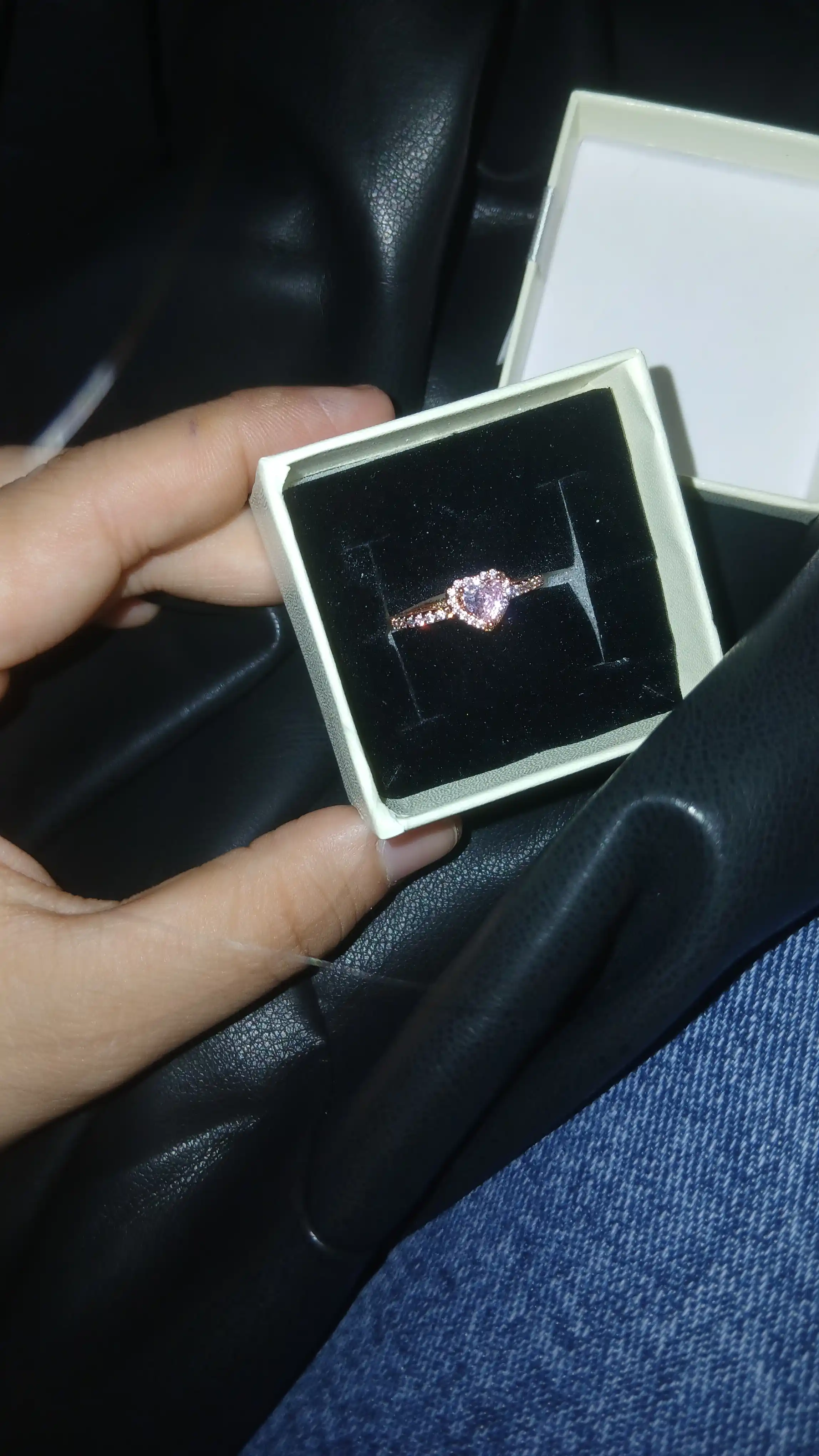 Кольцо Pandora «Сердце» женское, бижутерия из нержавеющей стали, классическое