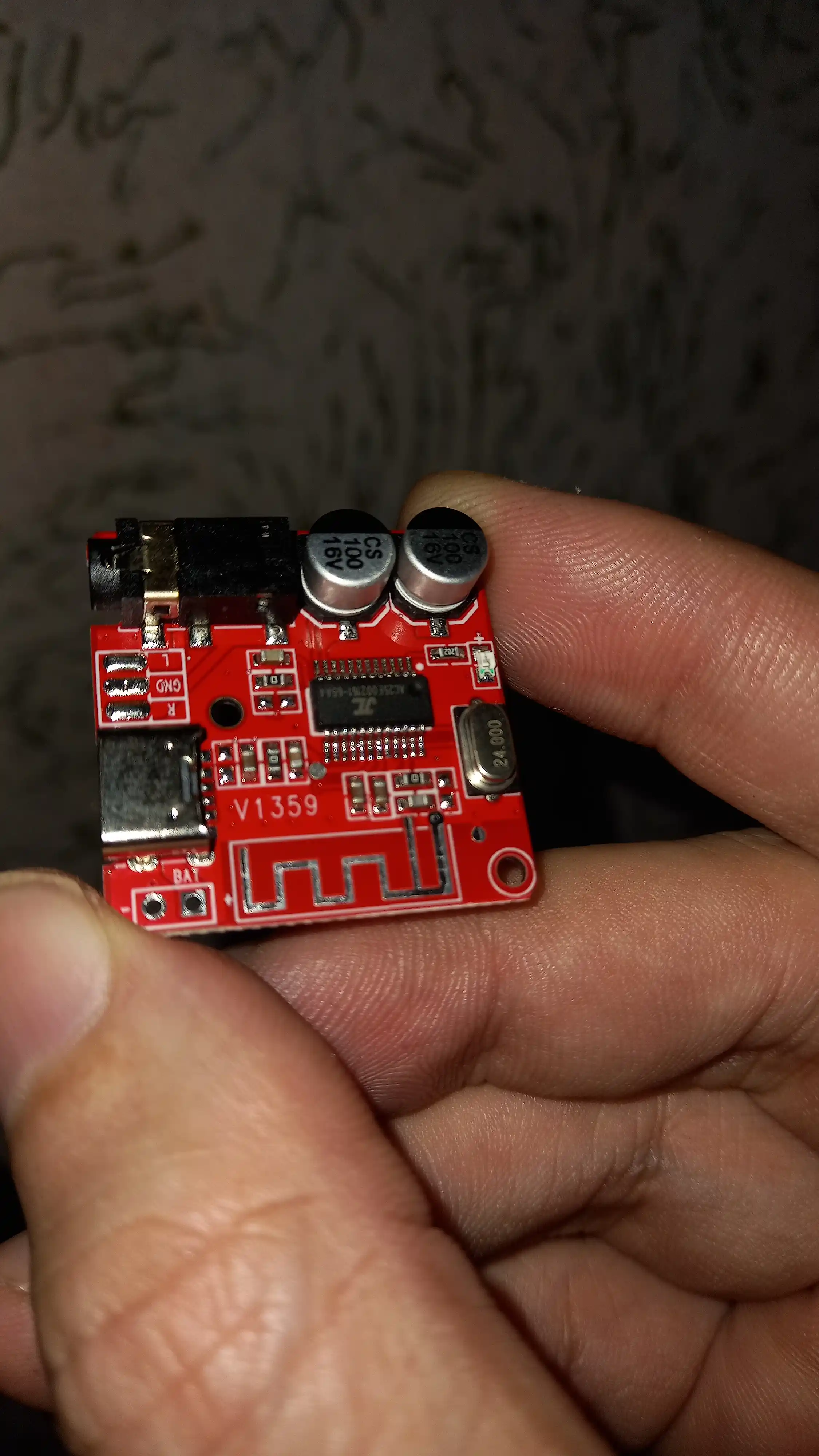 VHM-314 Bluetooth 5.0 MP3 декодер, Type-C, стерео, беспроводной модуль