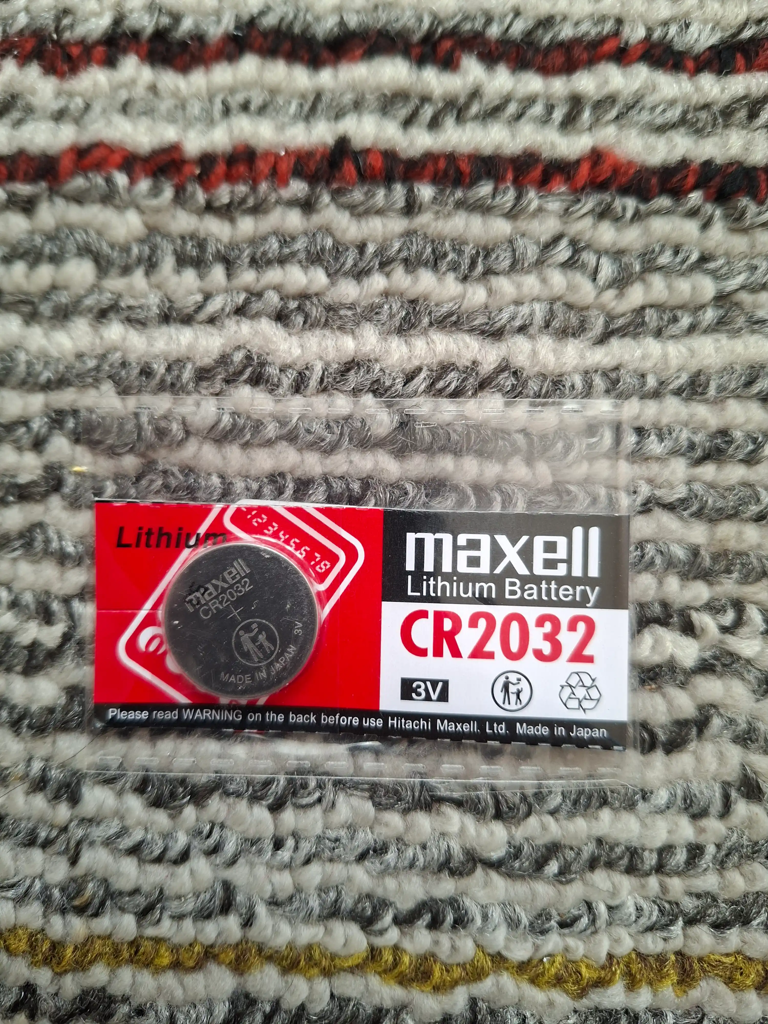 Батарейки литиевые Maxell CR1616, CR1620, CR1632, CR2016, CR2025, CR2032, CR2450 3V, 1 шт