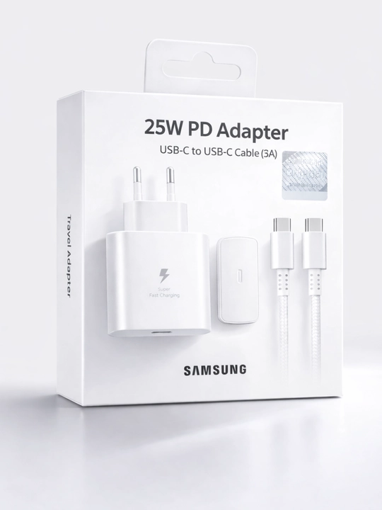Зарядное устройство Samsung 45 Вт, 25 Вт, кабель Type-C, быстрое зарядное устройство
