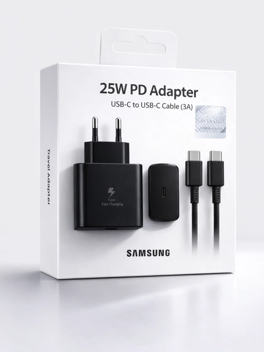 Зарядное устройство Samsung 45 Вт, 25 Вт, кабель Type-C, быстрое зарядное устройство