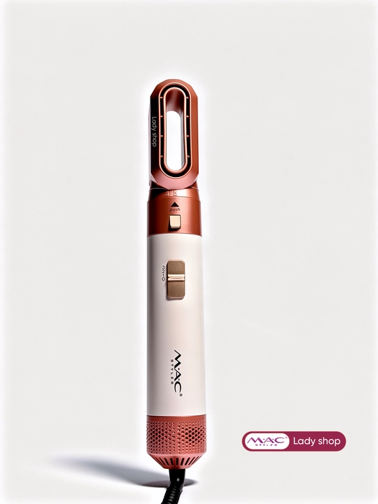 Fen Stayler MAC Styler 6v1, fen taroq, soch quritgich, 6 nozul, 4 rejim