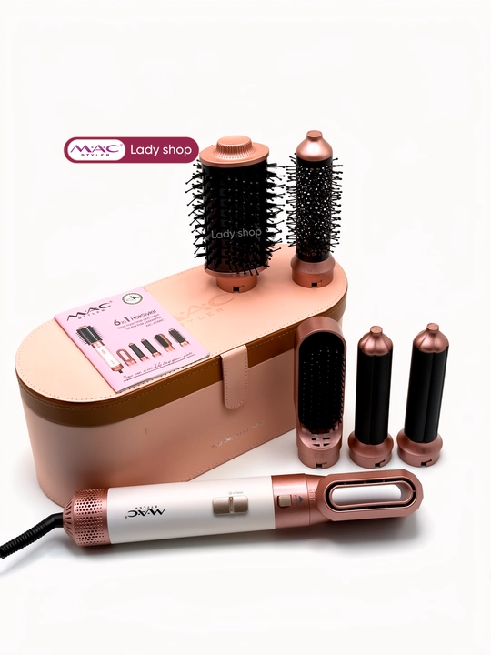 Fen Stayler MAC Styler 6v1, fen taroq, soch quritgich, 6 nozul, 4 rejim