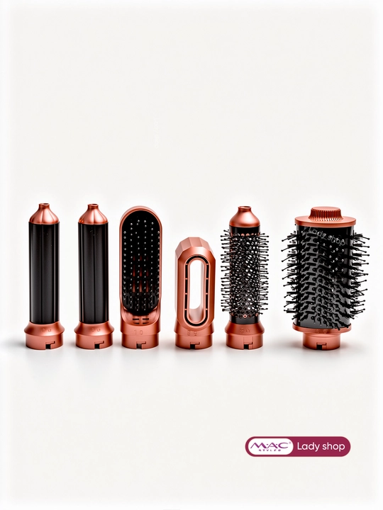 Fen Stayler MAC Styler 6v1, fen taroq, soch quritgich, 6 nozul, 4 rejim