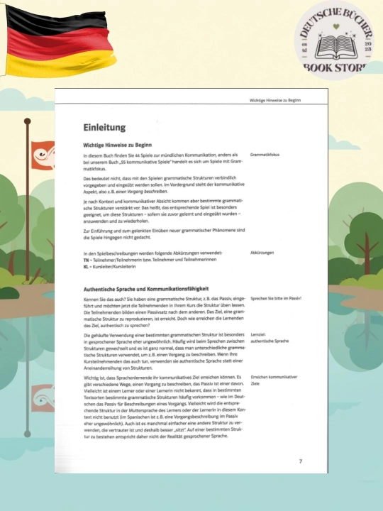 Nemis tili grammatikasi va kommunikativ o‘yinlar kitobi A2–C1 (CDsiz)