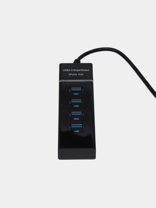 USB Hub 2.0, 4 USB port, kabel uzunligi 20 sm