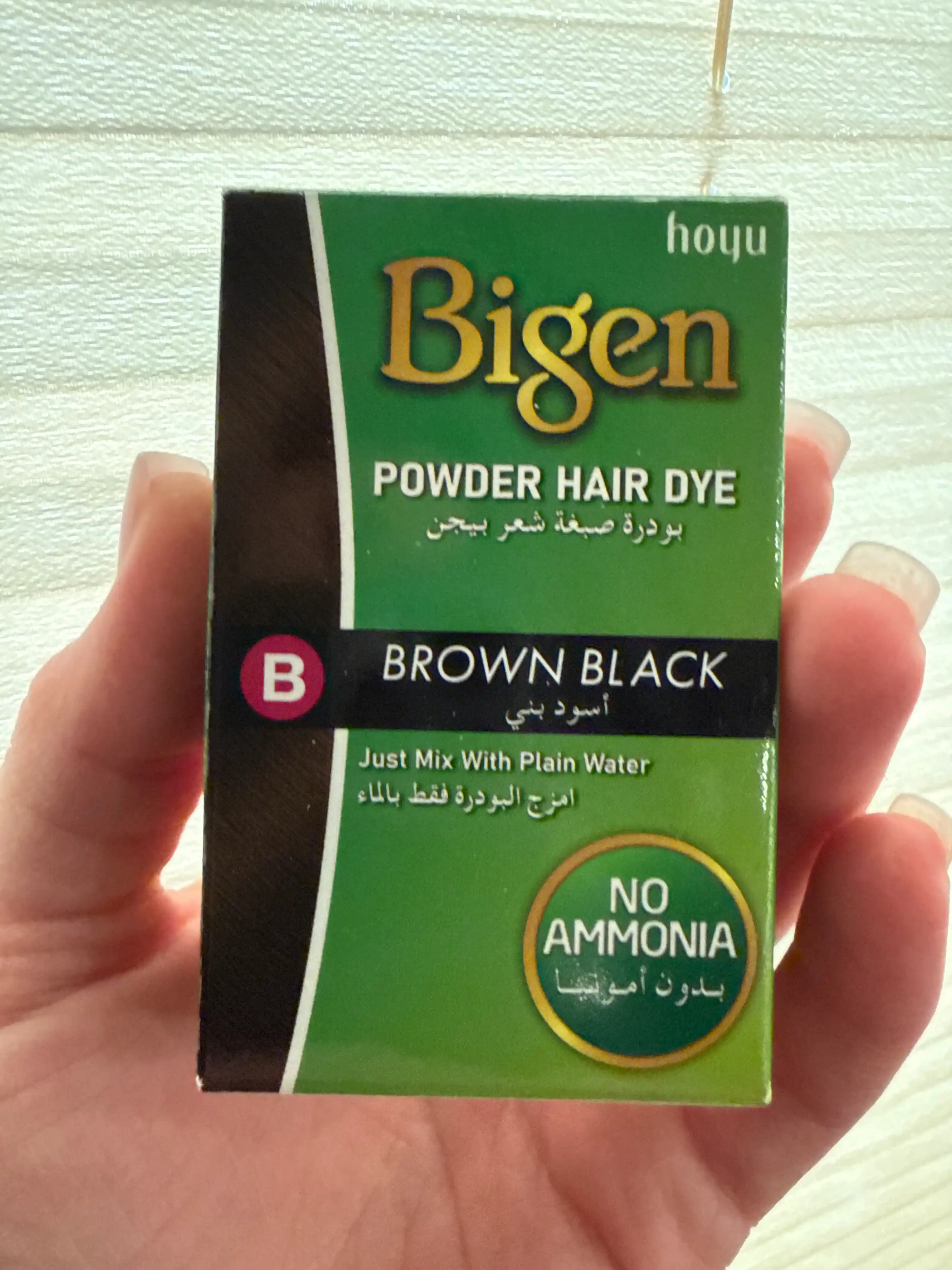 Хна для бровей Bigen