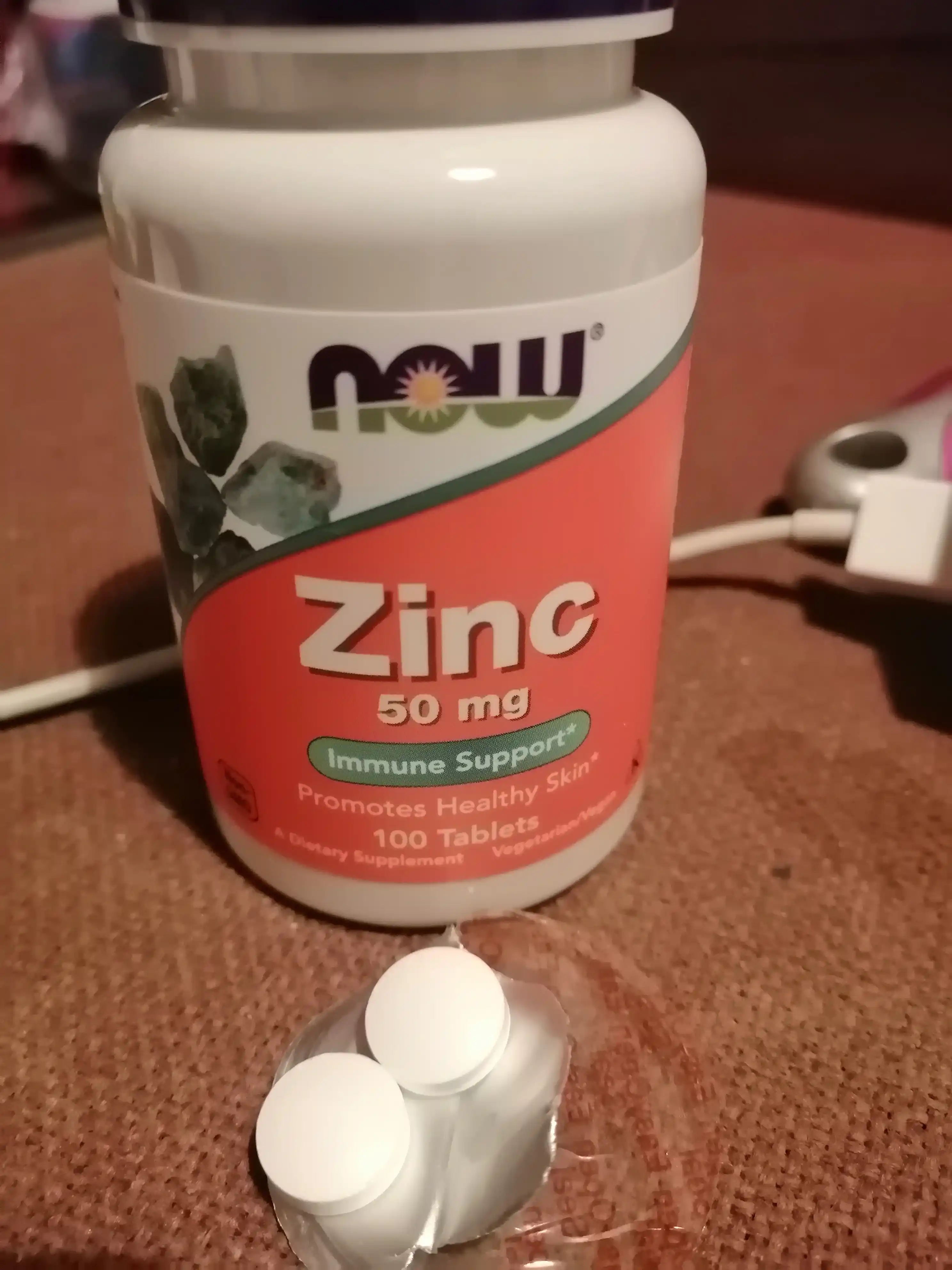 NOW Supplements, sink 50 mg, halol