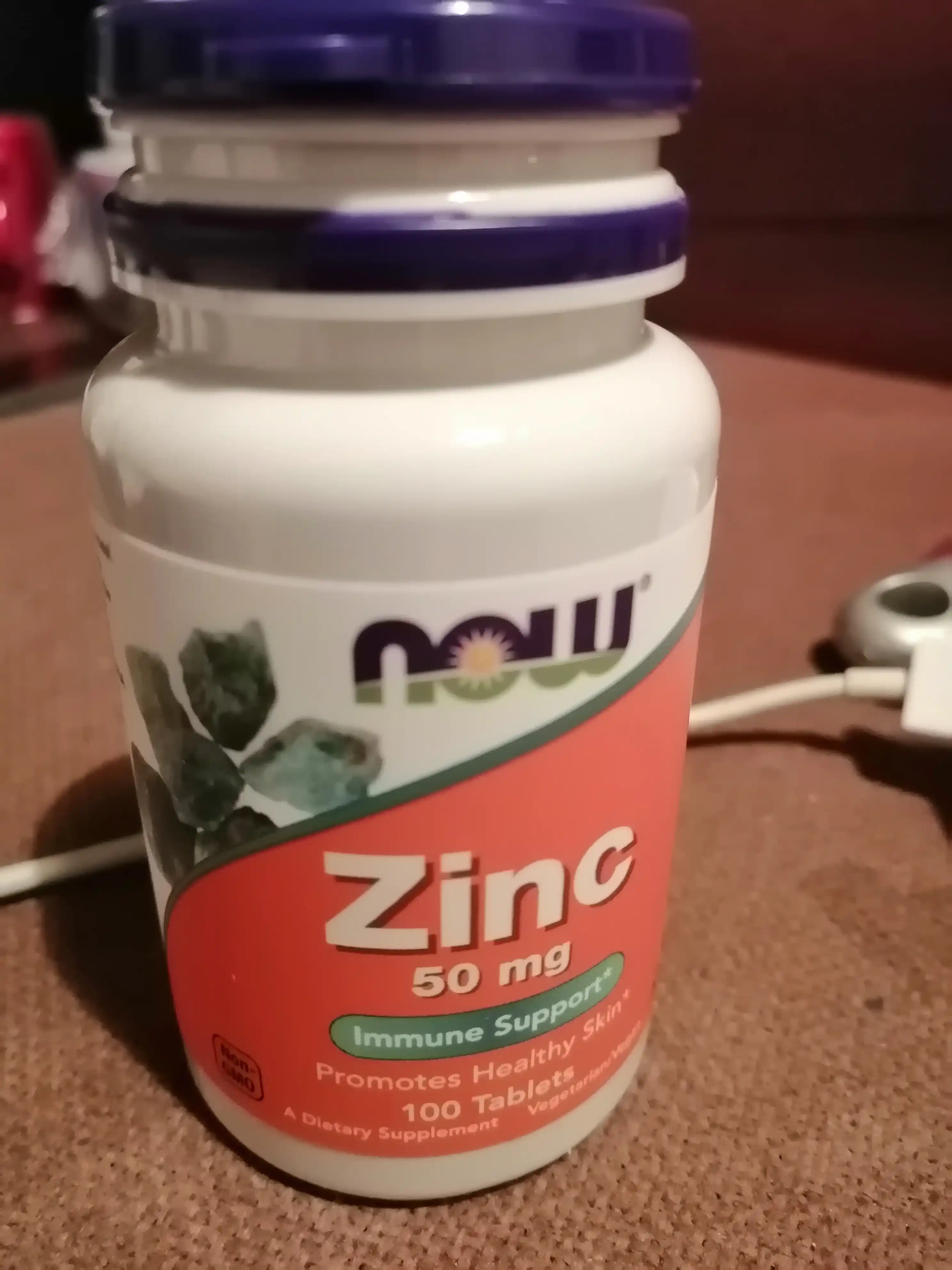 NOW Supplements, sink 50 mg, halol