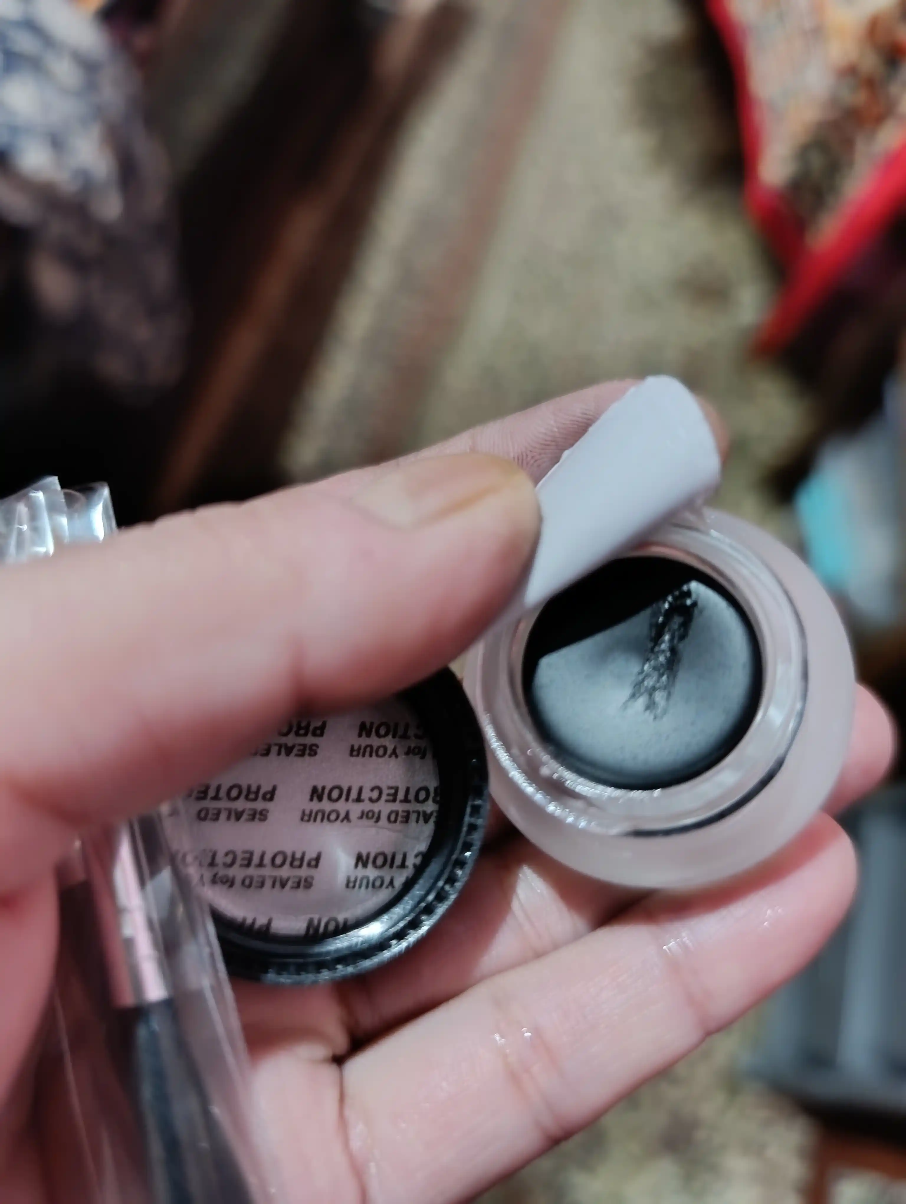 Forever52 Gel Eyeliner Tattoo 2 applikator bilan qosh va qovoq uchun gel - podvodkasi, 5 g