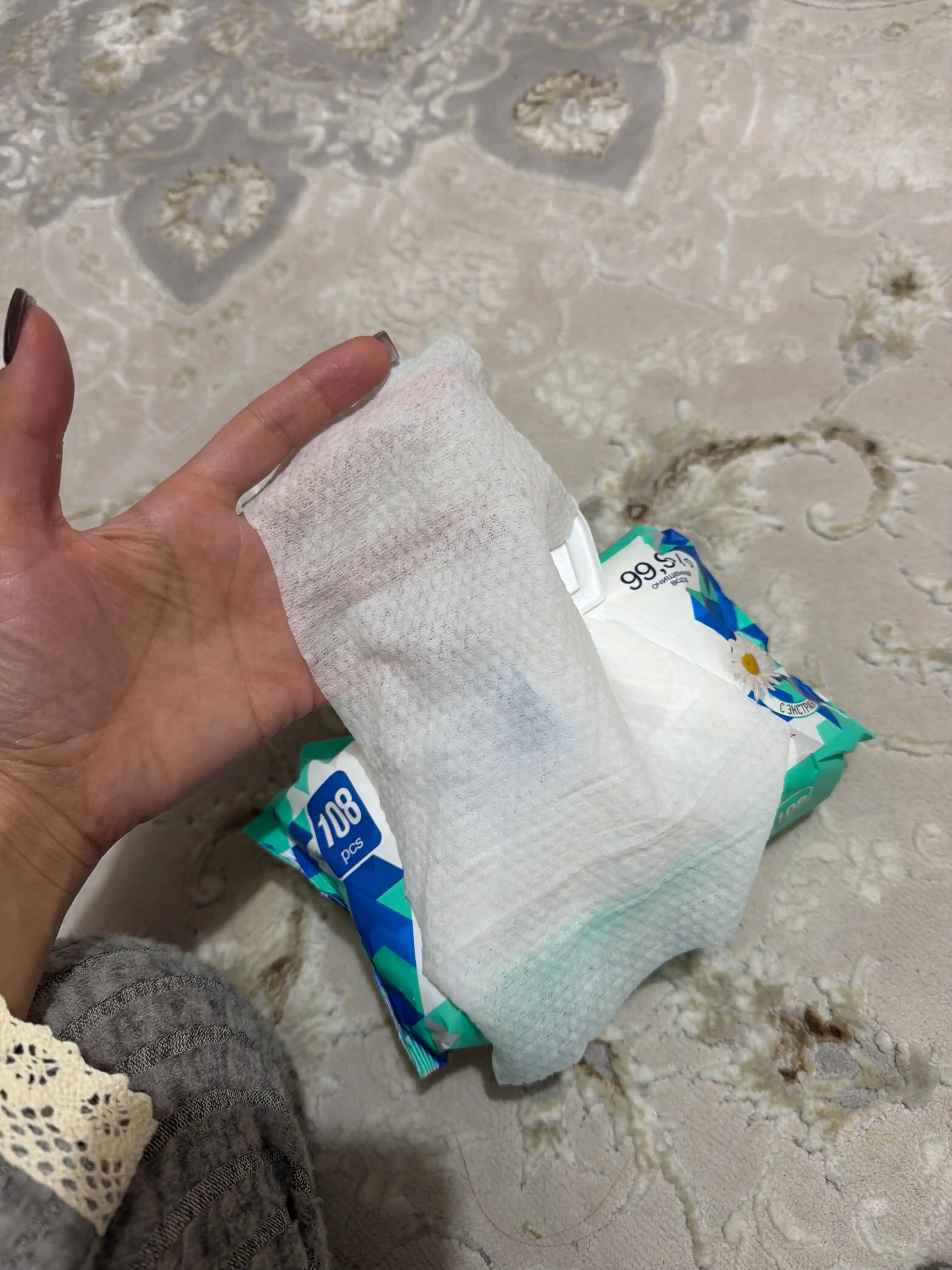 YokoSun antibakterial nam salfetkalar, butun oila uchun, 54/108 dona