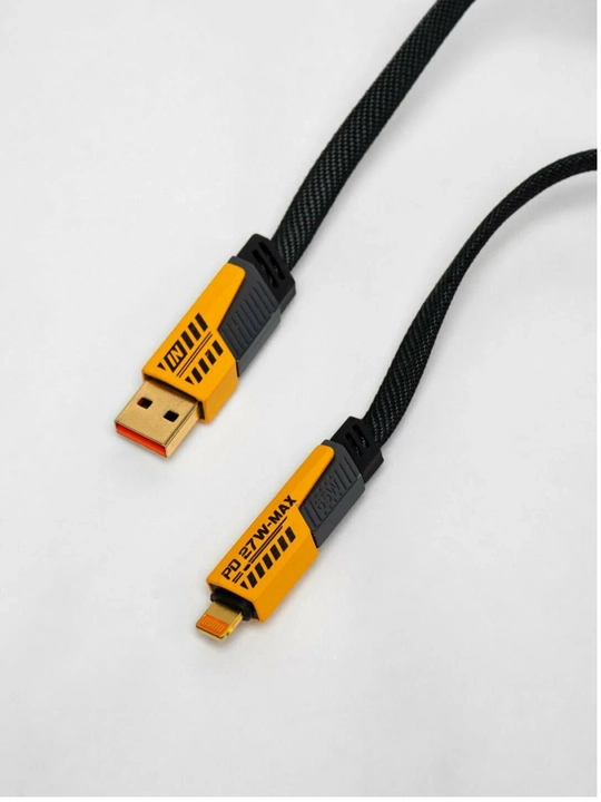 4 in 1 Tezkor Zaryadlash Kabeli USB-A + 2 Type-C + Lightning PD 27W 1.5m