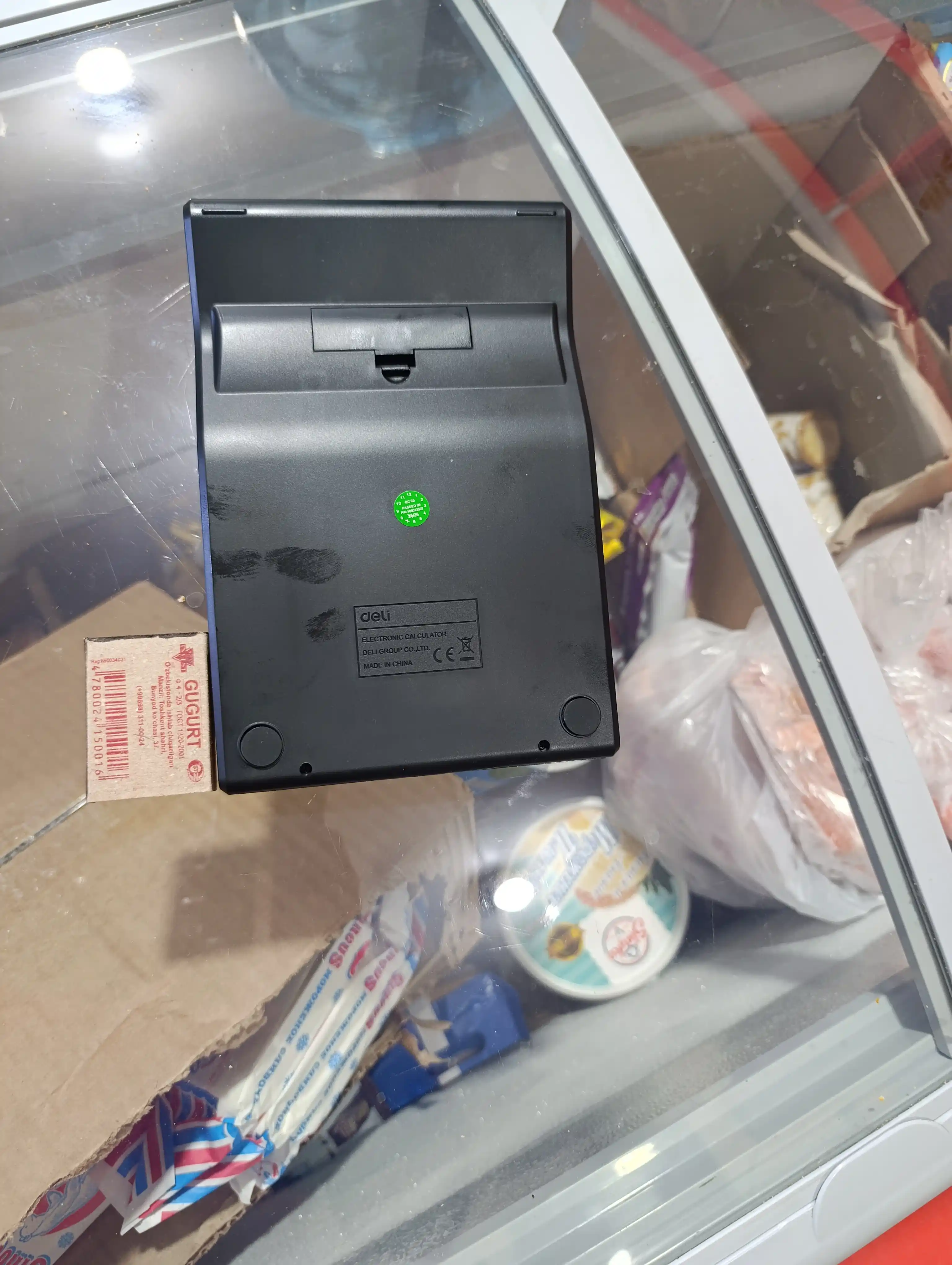 Kalkulyator 12 xonali Dual Display (qora) EM049 Deli, 049-EM