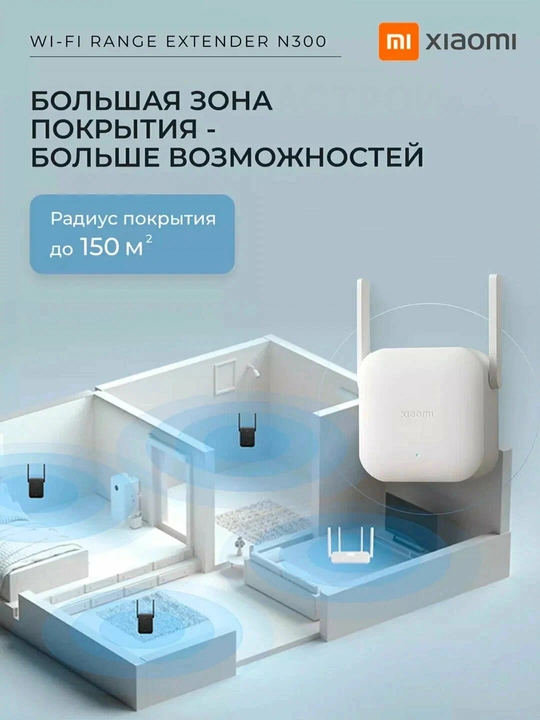 Xiaomi Mi Wi-Fi Range Extender N300 – Kuchli wifi signal kuchaytirgich