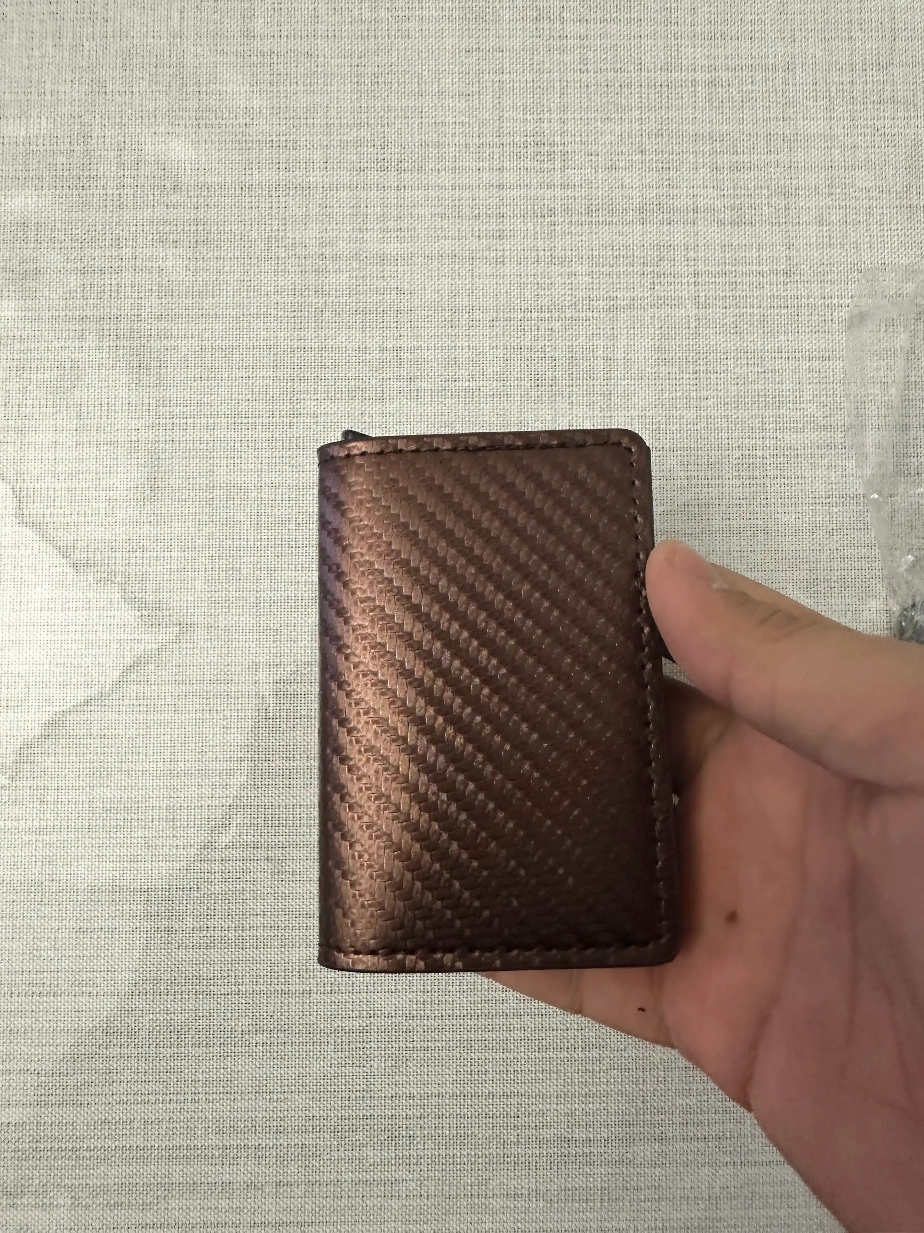 Кошелек-картхолдер для денег, кошелек для карт, картхолдер RFID-защита, подарок для мужчин