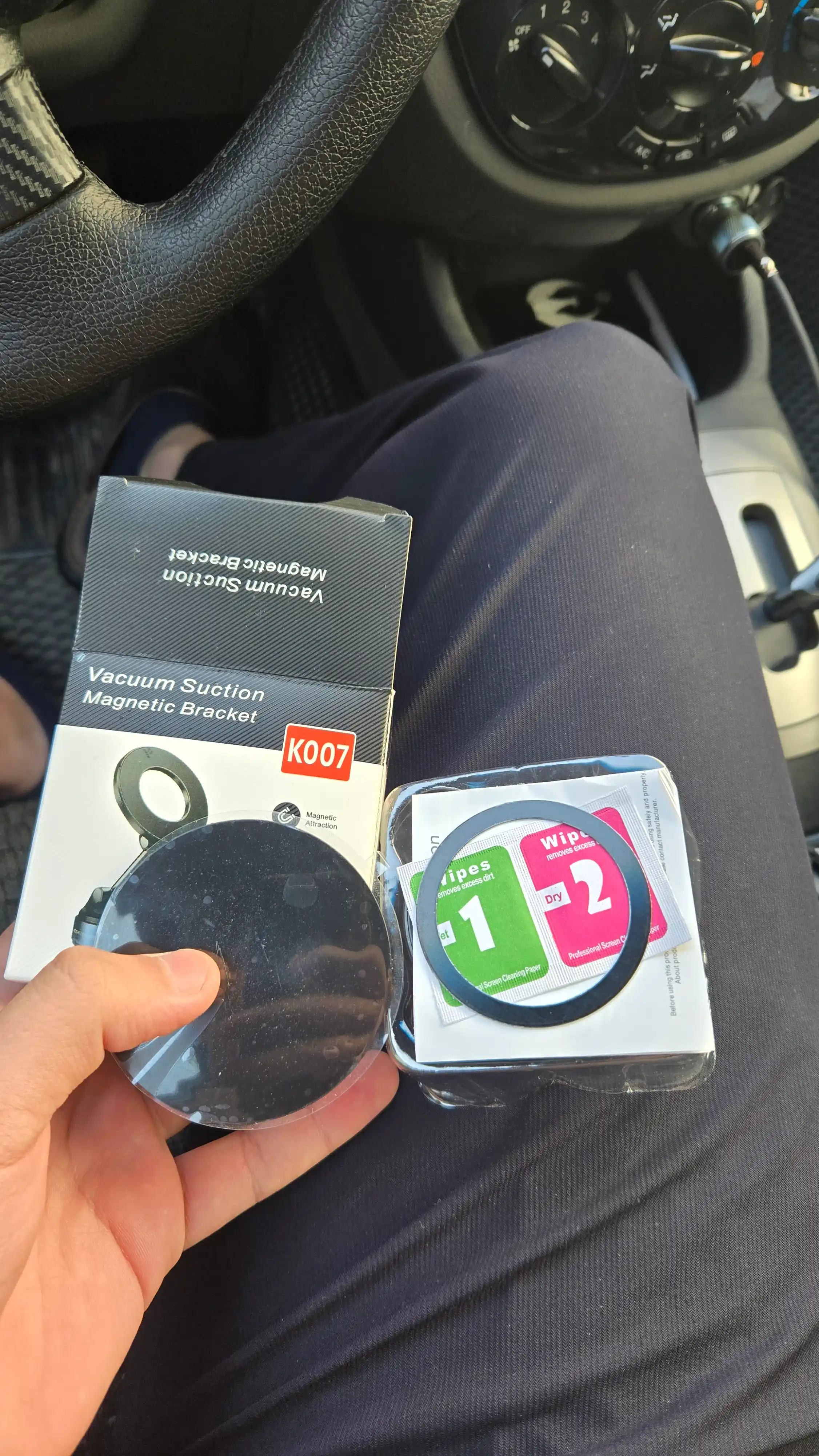Магнитный держатель телефона для автомобиля с Magsafe, Car Holder, с присоской