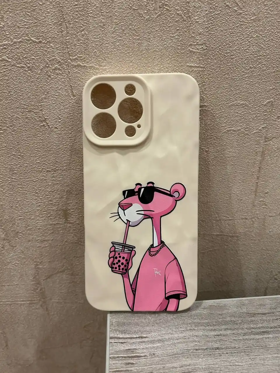 Чехол Pink Panther, мягкий силиконовый чехол для iPhone с ярким принтом
