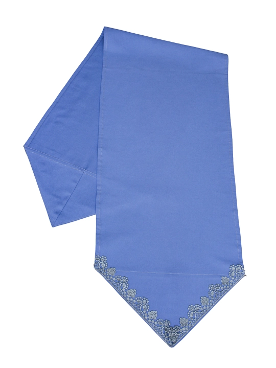 Nafis krujali runner 180×44 sm + 6 ta likopcha osti tagligi 30 sm, turkcha Dak matosi