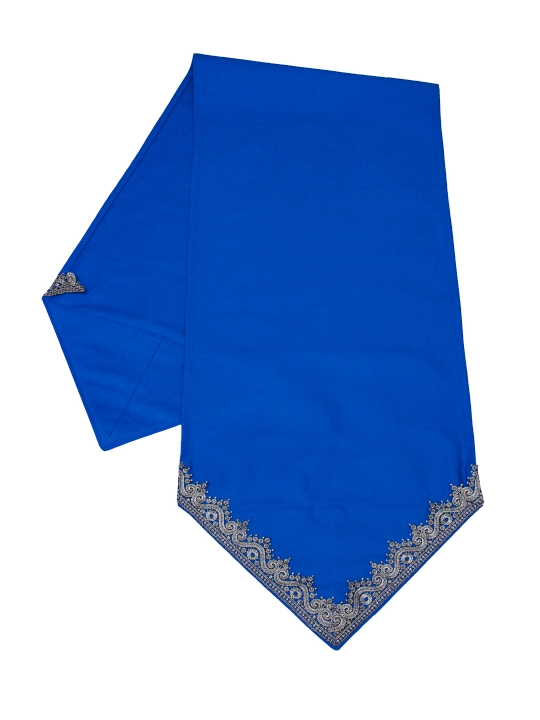 Nafis krujali runner 180×44 sm + 6 ta likopcha osti tagligi 30 sm, turkcha Dak matosi