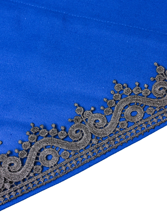 Nafis krujali runner 180×44 sm + 6 ta likopcha osti tagligi 30 sm, turkcha Dak matosi