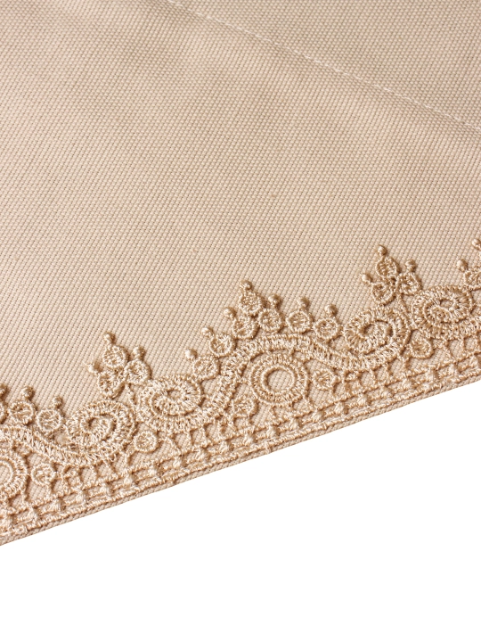 Nafis krujali runner 180×44 sm + 6 ta likopcha osti tagligi 30 sm, turkcha Dak matosi