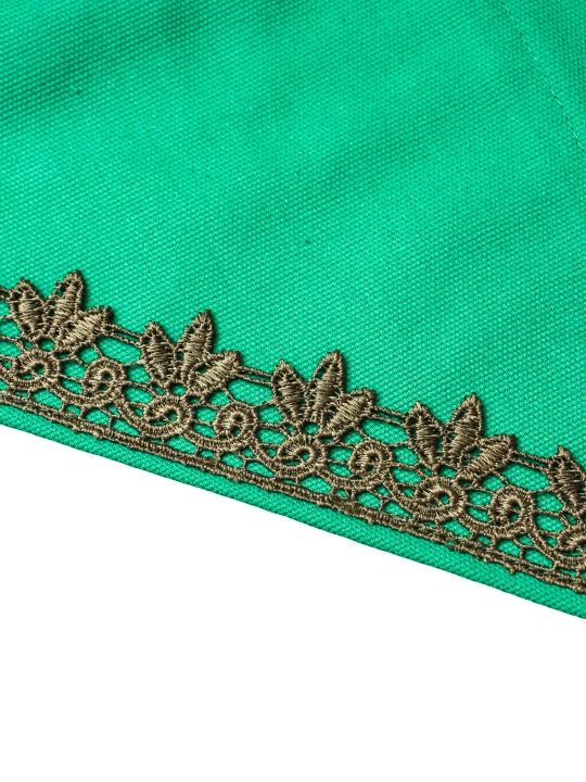Nafis krujali runner 180×44 sm + 6 ta likopcha osti tagligi 30 sm, turkcha Dak matosi