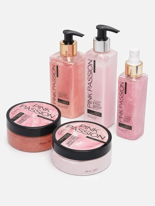 Набор PINK PASSION 5 в 1 для ухода за телом для женщин - 