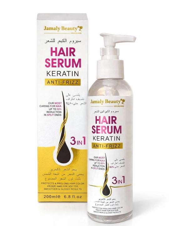 Против выпадения волос и облысения Jamaly Beauty Keratin Anti-Frizz
