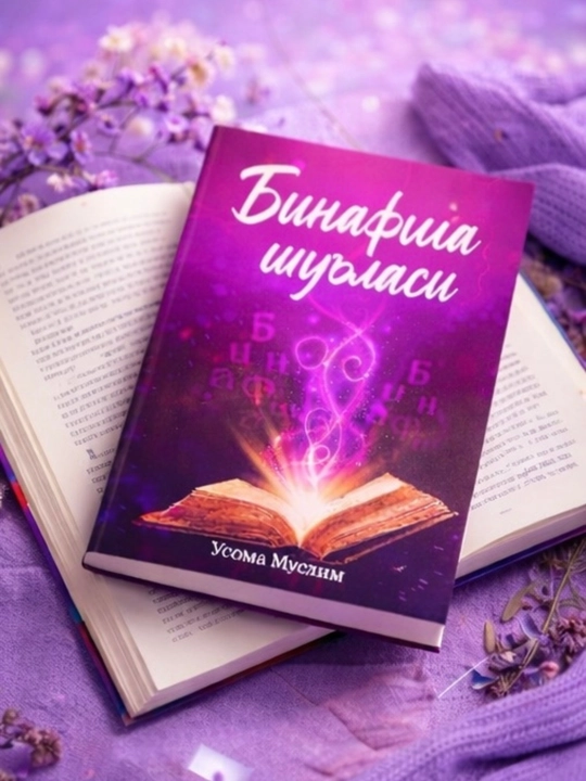 Binafsha shu‘lasi – Usoma Muslim, fantastik roman, sehrli sarguzasht kitob - 