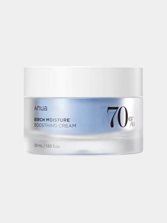 Увлажняющий крем для лица ANUA Birch 70 Moisture Boosting Cream, - 