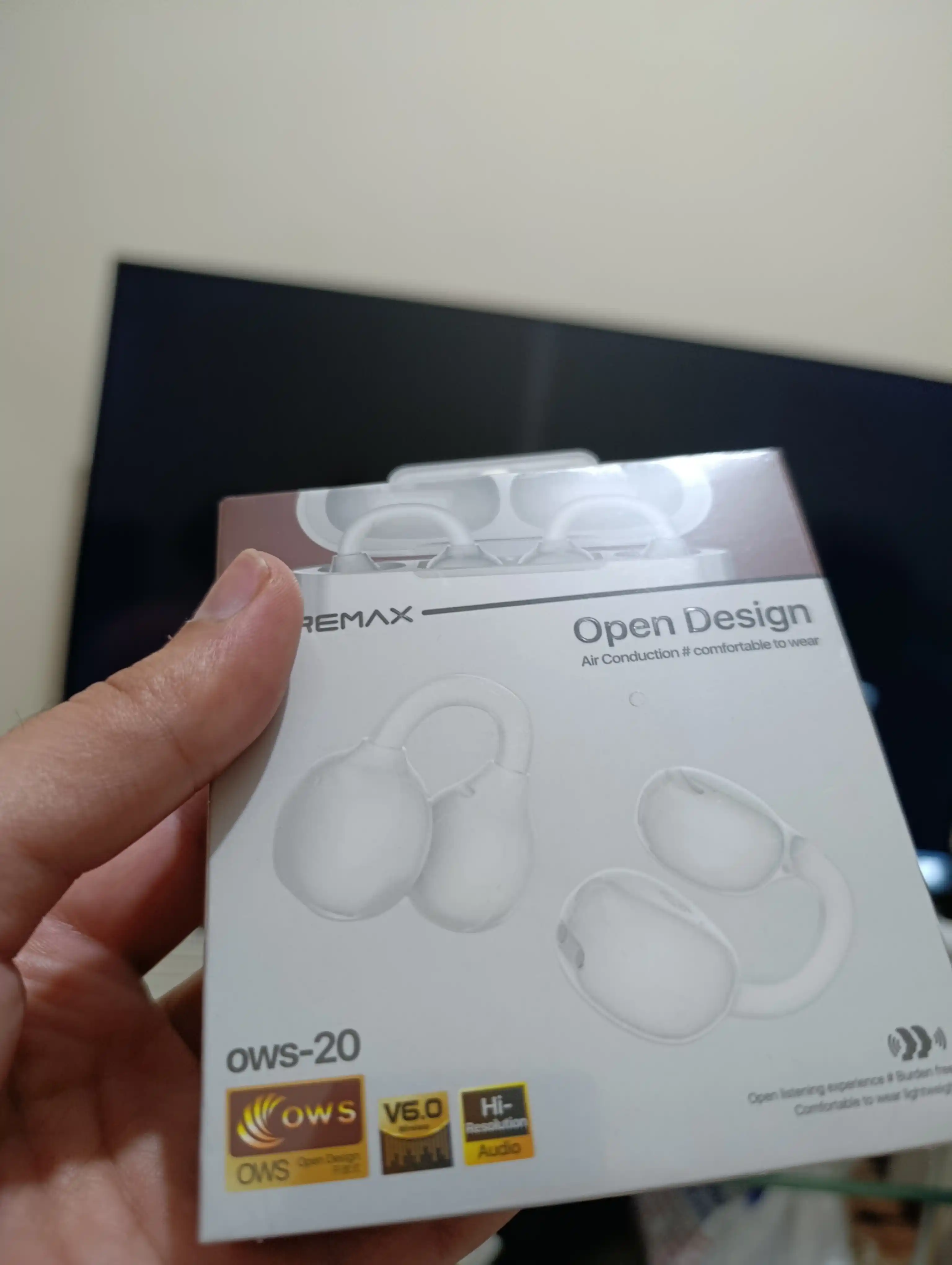 REMAX OWS-20 Bluetooth 6.0 IPX4 simsiz quloqchinlari, 50 soatgacha ishlaydi
