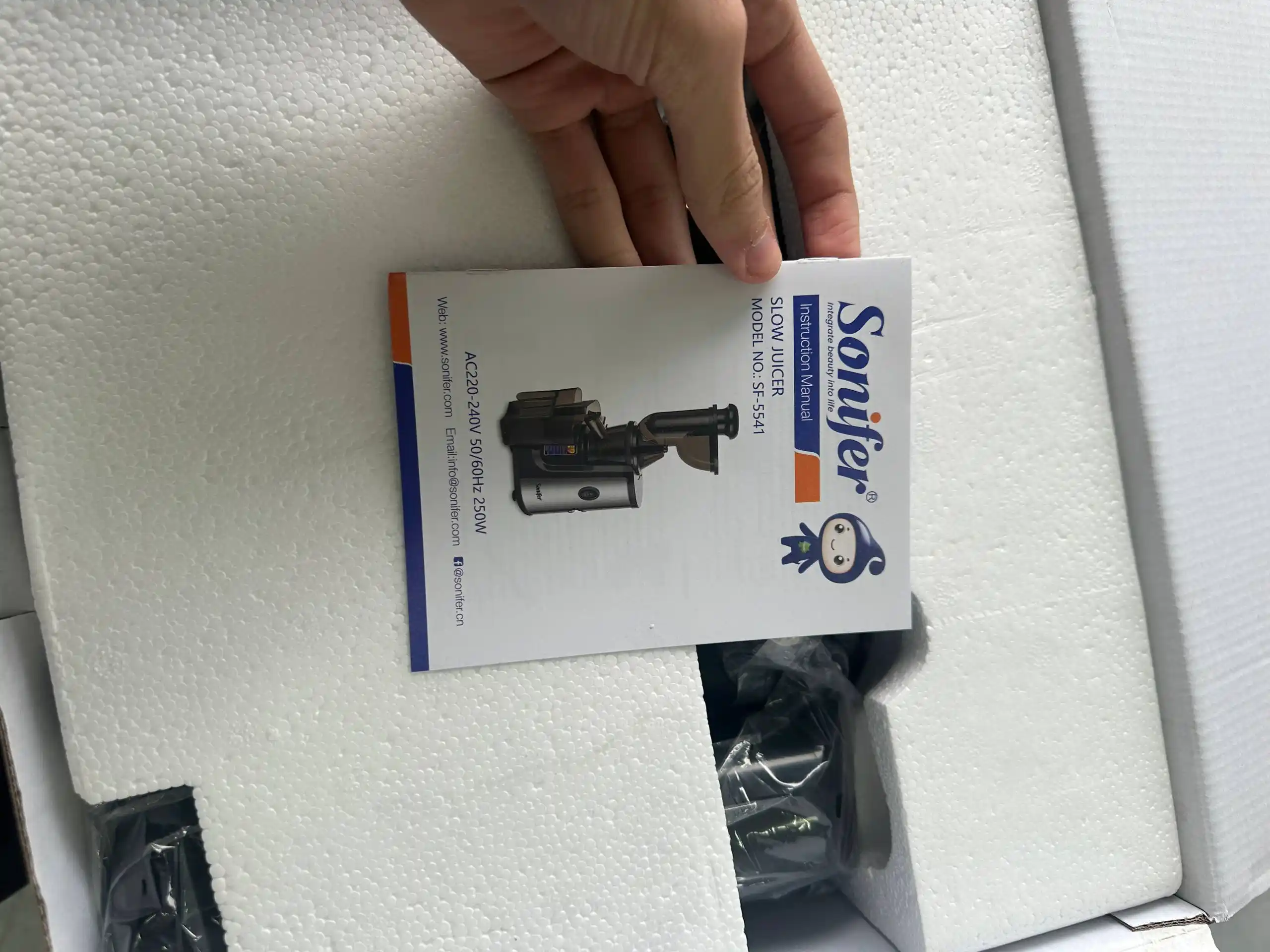 Sonifer SF-5538PLUSsharbat chiqargich, соковыжималка