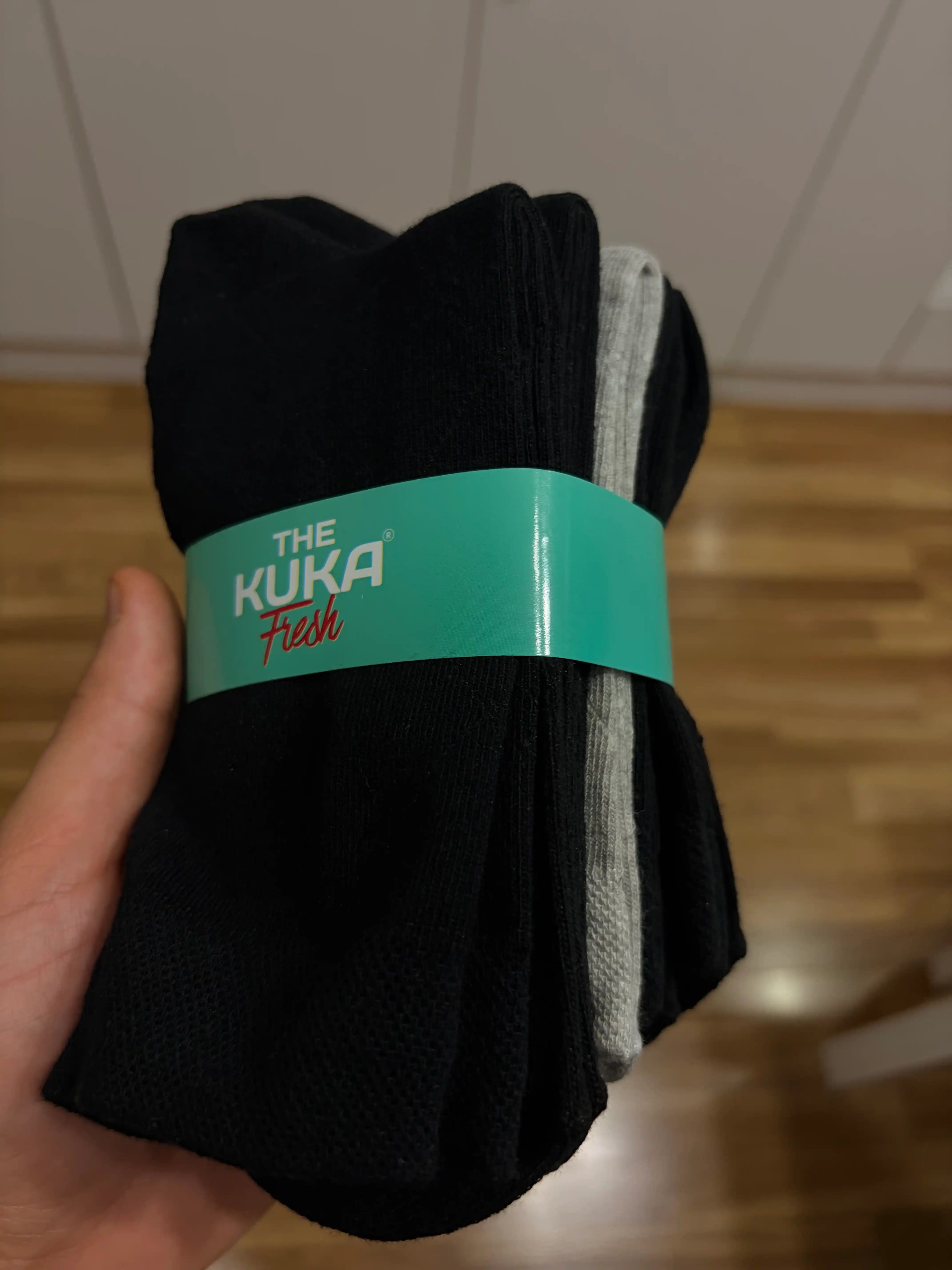 Erkaklar uchun paypoqlar The Kuka Fresh, 5 juft, o‘rtacha uzunlikda paypoqlar to'plami