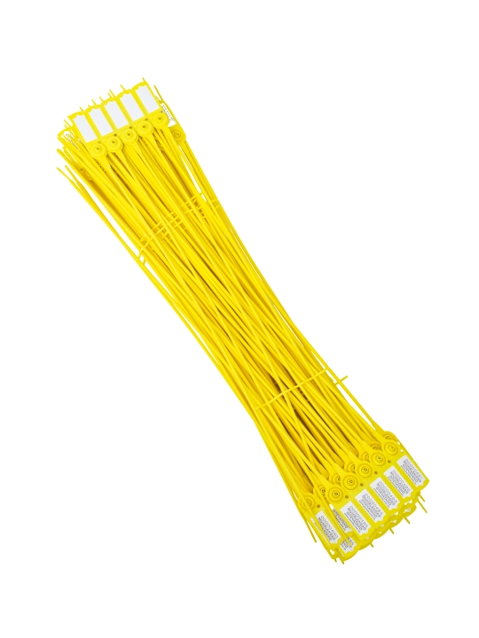 Plastik plombalar "Strela 525" 60cm, qadoqda 100 dona