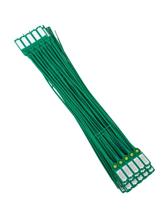 Plastik plombalar "Strela 525" 60cm, qadoqda 100 dona