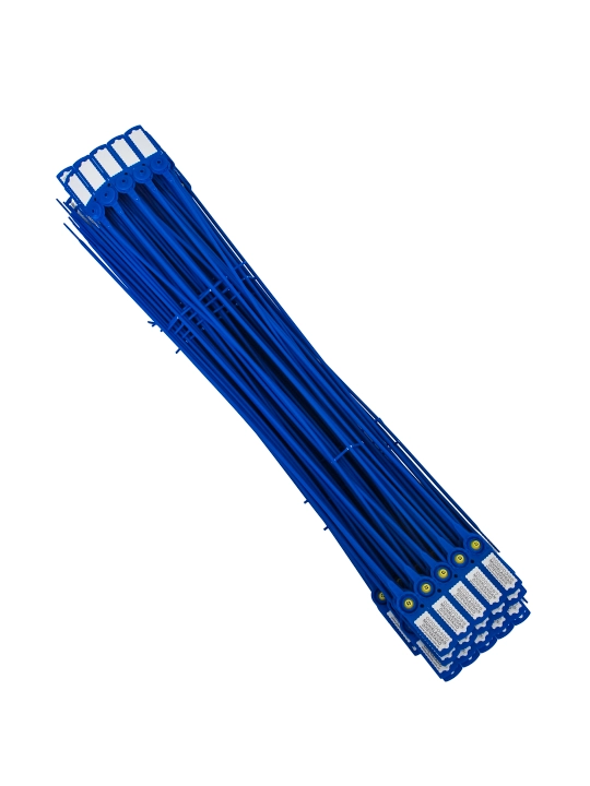 Plastik plombalar "Strela 525" 60cm, qadoqda 100 dona