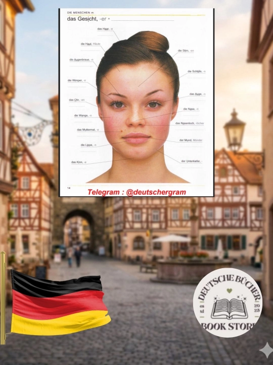Deutsch Vizual Lug‘ati – 7500+ So‘z, Nemis Tilini Tez va Oson O‘rganing