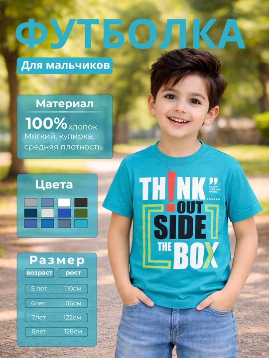 Футболки для мальчиков