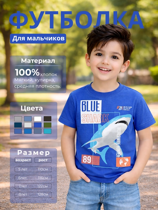 Футболки для мальчиков