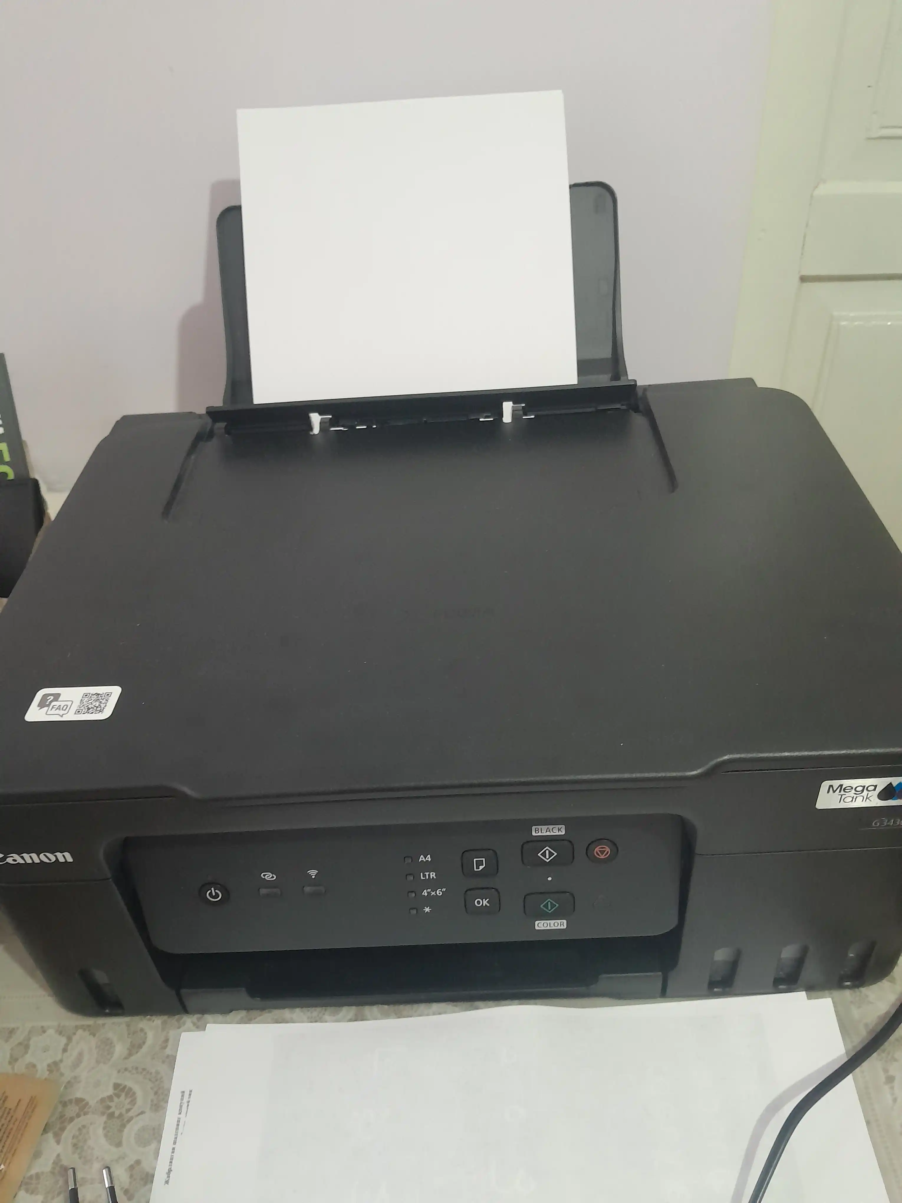 Canon PIXMA E414 MFU, A4, USB, rangli chop etish, 3-in-1