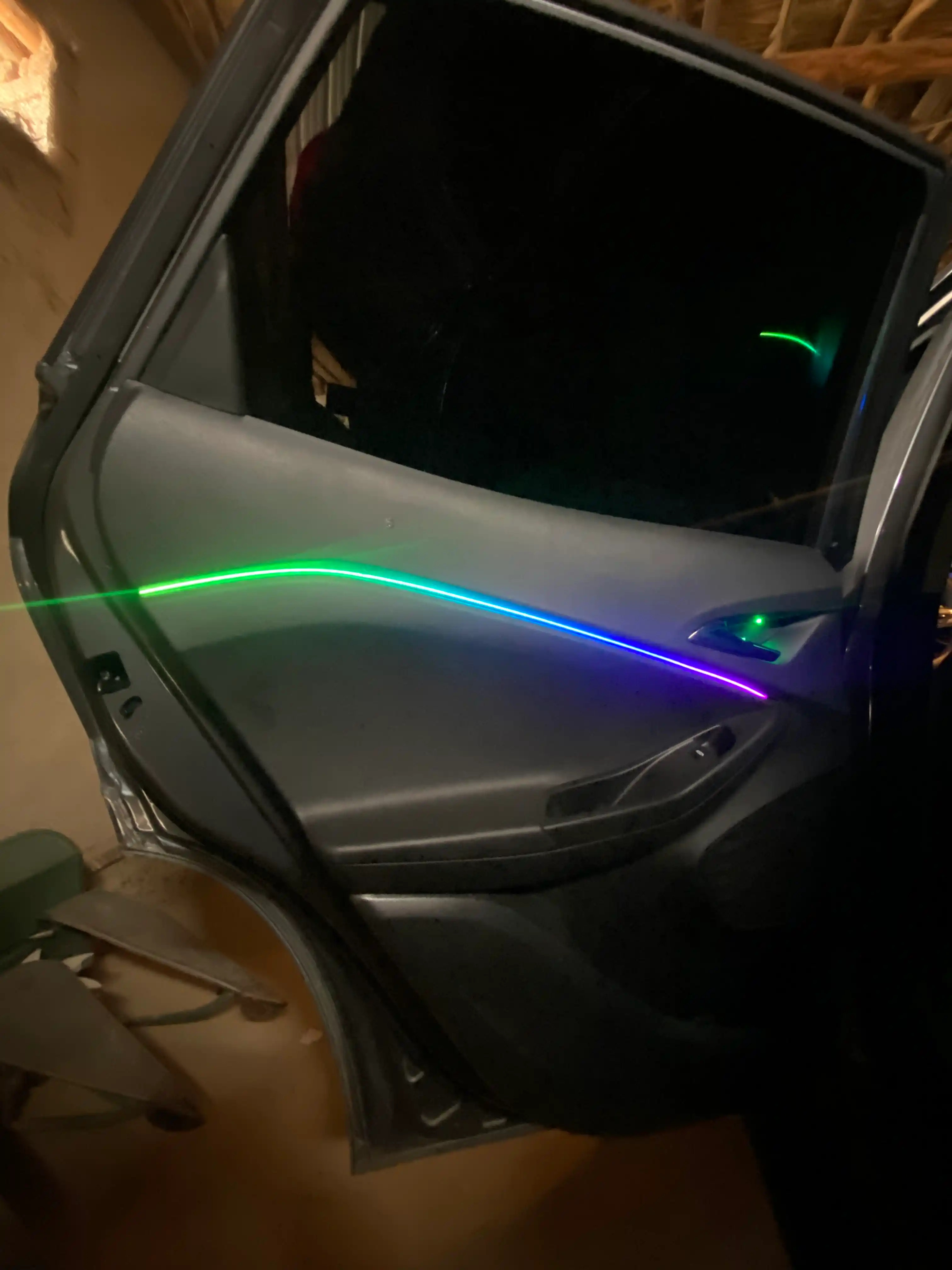 Многоцветная атмосферная подсветка RGBIC, для салона автомобиля, 18 шт