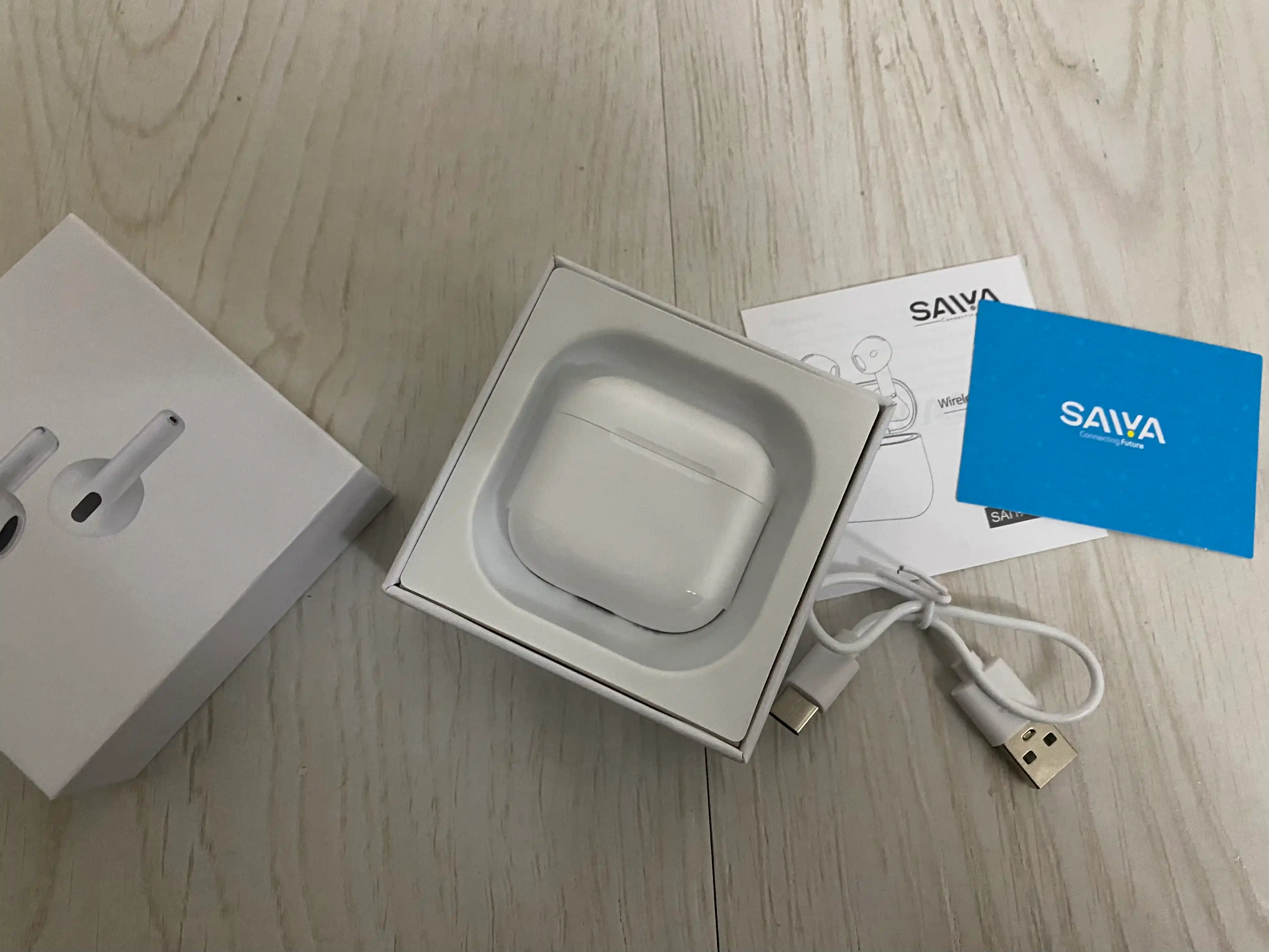 Simsiz quloqchinlar Saiya — Bluetooth 6.0, shovqinni bekor qilish, 15 m masofa
