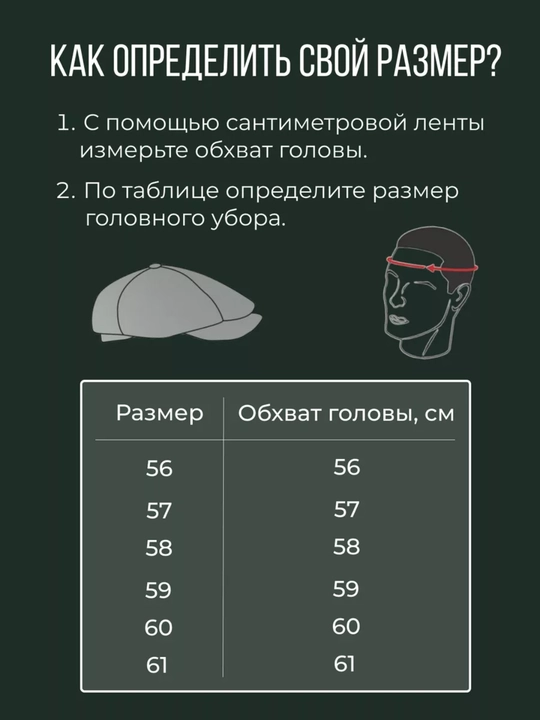 Bosh kiyim, furajka, kepka, klassik qalpoq, furajka, sakkiz tig‘li, olti tig‘li, 56-60