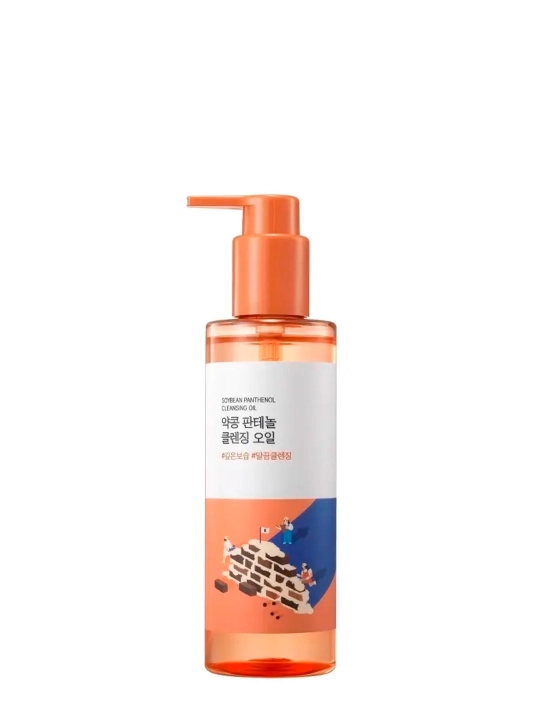 Гидрофильное масло для восстановления барьера Round Lab Soybean Panthenol Cleansing Oil - 