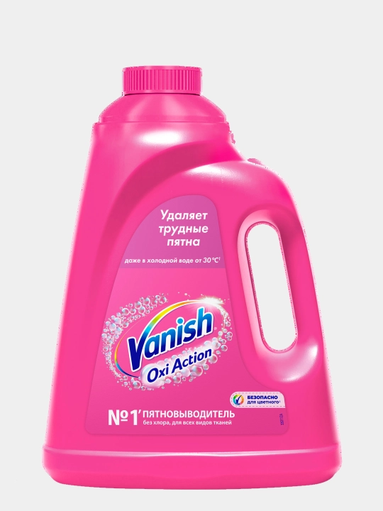 VANISH OXI Action Жидкий Пятновыводитель, 2л