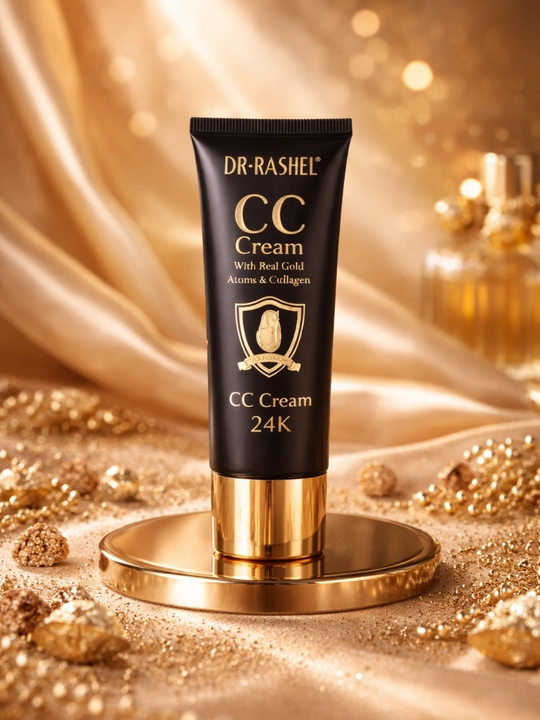 Tonal krem CC Cream 24K Dr.Rashel — kollagenli  SPF60, teri rangini tekislaydi - 